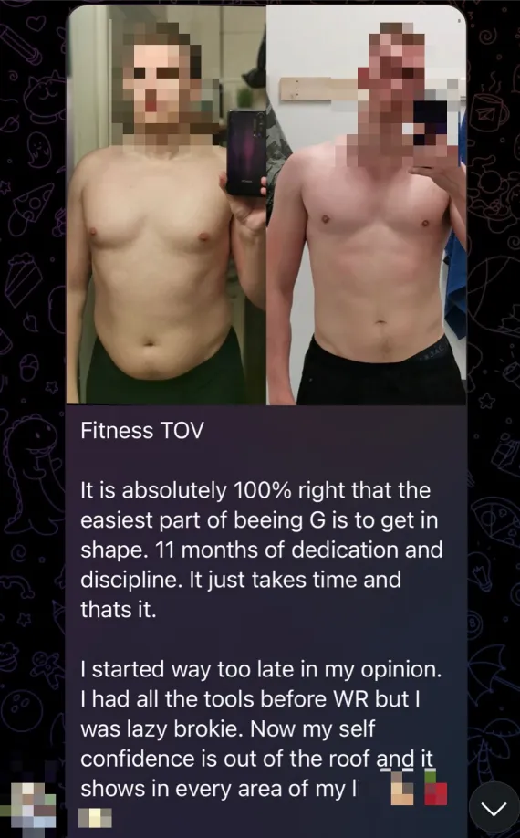 Member testimonial